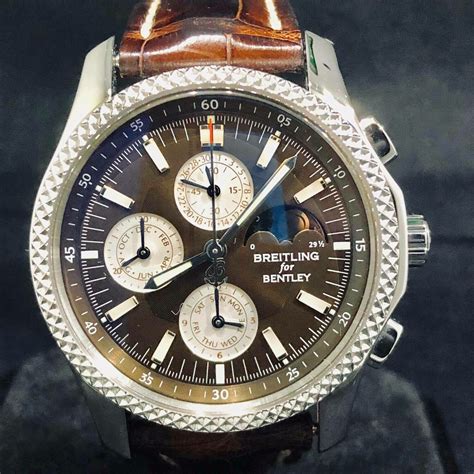 breitling for bentley mondphase|pre owned Breitling Bentley watches.